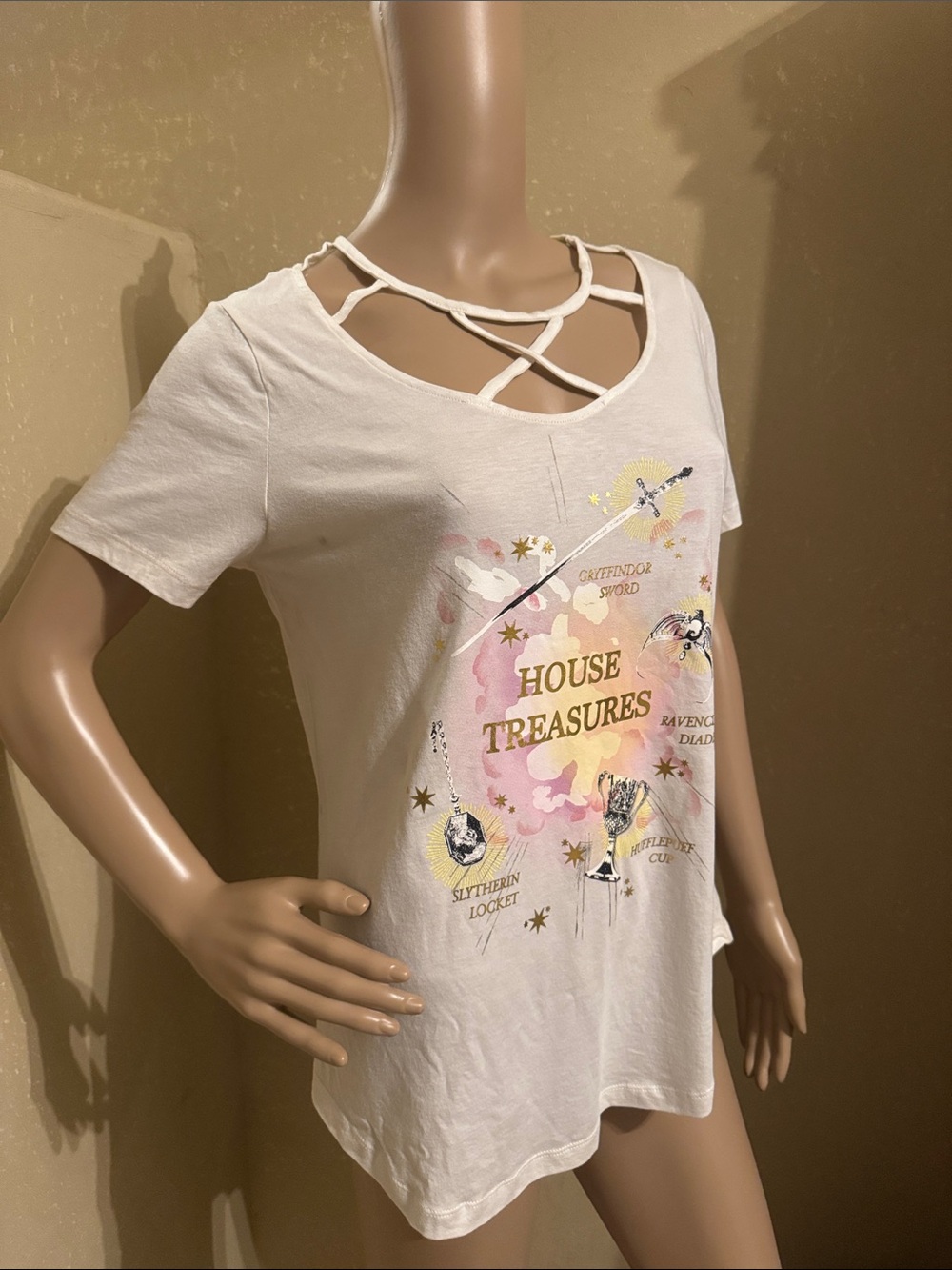 Hot Topic Harry Potter Vintage Top sz S